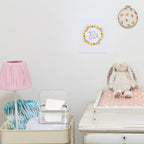 Baby Wipes Dispenser, Wipe Holder & Freshness Keeper - Easy to Open, Large Capacity (Silver)