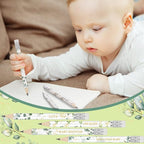 Tinlade 60 Pcs Sage Green Baby Shower Golf Pencils with Erasers Small Kids Sharpened Mini Pencils for School in Bloom Baby Shower Supplies