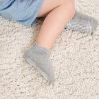 Zaples Baby Non Slip Grip Ankle Socks with Non Skid Soles for Infants Toddlers Kids Boys Girls