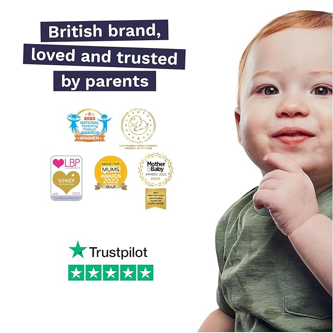 Pura Flushable Toddler Wipes 1 x 60 Wipes, 100% Plastic Free, 99% Water, Hypoallergenic & Fragrance Free, Totally Chlorine Free, Kids Toilet Wipes, Sensitive Skin