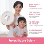 Baby Proof Corners and Edges, (Large 16.5FT Edge +8 Corners) Baby Proofing Corner Guards, Soft Rubber Foam Edge Protector, Furniture Tables Bumper Guard for Baby Safety, Beige