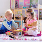 Bencailor 6 Pcs Doll Clothes for 11.8 Inch Doll, Doll Accessories Summer Tops Swimwear Robe Doll T Shirt Dress Winter Coat Jacke Doll Outfit Girl Birthday Gift(Vibrant Color)