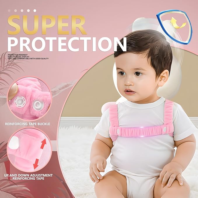 Baby Head Protector,Adjustable Baby Head Protection Backpack (Rabbit)