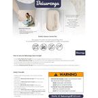 Baby Lounger - Snuggle Cozy Me Infant Lounger for Newborns | Breathable & Soft, Portable Awake-Time Pad, Essential Baby Gift- Grey (Lounger Cover Included)