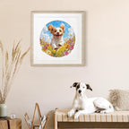 Jigfoxy Wooden Puzzles for Adults, Running Puppy Wood Puzzles Adult, Unique Animal Shape Wooden Jigsaw Puzzles for Adults, Birthday Gifts for Puzzle Lovers, Family, Friend (S-8 * 8.3in-108pcs)