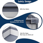 Baby Playpen 74x50 Inch, Playpen for Babies and Toddlers, Play Pen Pin Indoor Outdoor Baby Play Fence