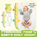 Baby Toys 0 to 12 Months, Musical Stuffed Animals Activity Soft Toy with Multi-Sensory Crinkle, Rattle and Textures, Infant Tummy Time Toys for Newborn Boys Girls, Crocodile, Green