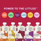 Serenity Kids 6+ Months Ethically Sourced Meat Baby Food Puree Pouches Variety Pack - 18 count (3.5 oz pouches) - No Added Sugar or Sugary Fruits - BPA & Allergen Free Natural Ingredients