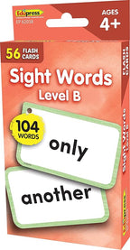 Teacher Created Resources Sight Words Flash Cards - Level B (EP62038)