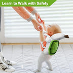 Toddler Head Protector Adjustable Backpack Safety Pad for Infants & Crawling, Includes Knee Pads & Socks - Tortoise HX WZ S7