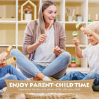 Musical Instruments Set Toys for Toddlers 1-3 - Neutral Colors Wooden Montessori Toys Percussion Music Modern Xylophone Drum Birthday Chirstmas Gifts for 1 2 3 Year Old Kids Baby Toddlers Boys Girls