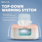 TinyBums Baby Wipe Warmer & Dispenser with LED Changing Light & On/Off Switch - Jool Baby