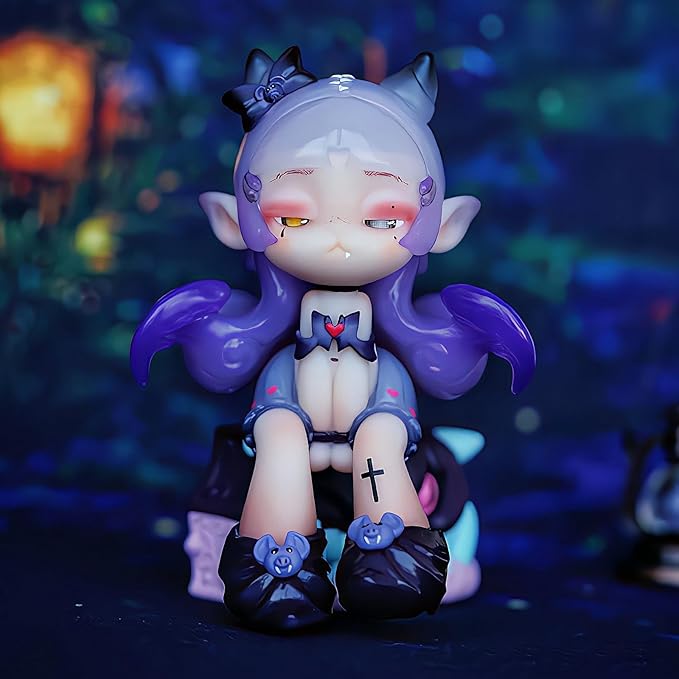 BEEMAI Aroma Princess Magic Town Series 9PCs (Set of 9 No Repeat) Blind Box Figures, Random Design Cute Figures Collectible Toys Birthday Gifts