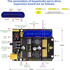 KEYESTUDIO Robot Arm Starter Kit for Arduino,4DOF Electronic Coding Robotics Arm DIY Set for Kids Adults to Learn Robotics,Support PS2 Joypad Control,Remote Control by Android/iOS APP