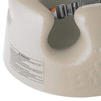 Bumbo Baby Infant Soft Foam Comfortable Support Wide Floor Seat with 3 Point Adjustable Harness for Ages 3 to 12 Months, Taupe