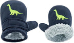BAVST Baby Toddler Winter Mittens Girls Warm Fleece Lined Gloves Kids Sherpa Lined Mittens for Boys