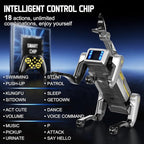 Smart Robot Dog Robotic Puppy Dog with Clamp Arm, 20+ Interactive Voice Commands Actions Programming AI for gripping STEM Pet, Durable ABS Design USB Fast Rechargeable Companion Gift for Kids Adults