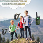 Toys for Boys Walkie Talkies for Kids 5 6 7 8 Year Old Boy Pretend Play Police Military Spy Hunt Camp Outdoor Toys for Kids Birthday Present Boys Gifts (Green Blue)