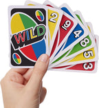 Mattel Games UNO Card Game for Family Night with Cards Specially Designed for Left-Handed Players in Collectible Tin Box