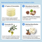 AVCA Ato 100-Hour Baby Cream for Dry, Sensitive Skin and Long-Lasting Moisture 200ml/6.76fl. oz.