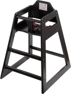 Baby Highchairs, Durable Dining Feeding Chair with Steps, High Chairs for Babies and Toddlers, Seating Ready-to-Assemble Restaurant Wood High Chair, Wooden High Chair (Highchair/Booster/Chair)