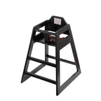 Hight Quality, Baby Highchairs, Durable Dining Feeding Chair with Steps, High Chairs for Babies and Toddlers, Seating Ready-to-Assemble Restaurant Wood High Chair, Wooden High Chair, Seria 01