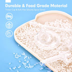 hahaland Sippy Cups for Baby 6-12 Months - 2 in 1 Spout & Straw Unicorns Sippy Cups for Toddlers 1-3 No Spill Transition Weighted Straw Cup (1 Cup with 2 Nipples)