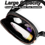 Gifts for Girls & Kids - Birthday Gifts for Daughter & Sister, Essentials for Her, Travel Essentials, Cute Teen Trendy Stuff Waist Packs Belt Bag Crossbody Bag | Black, Initial V