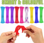 50 Pack Marble Mesh Fidget Toys,Sensory Stress RelieveToy,Marble and Mesh Fidgets for Adults and Children with ADHD Autism Depressions Anxiety Disorders