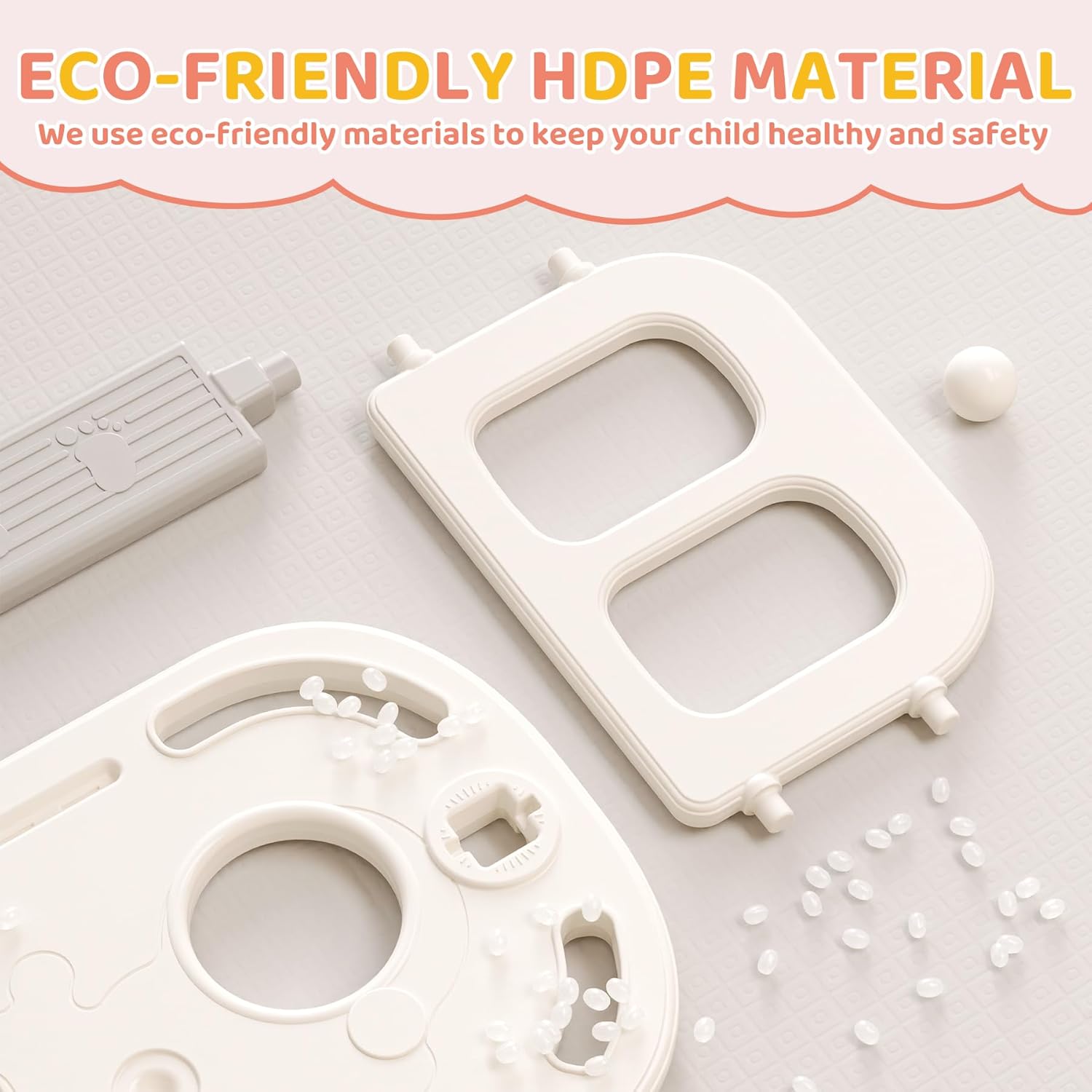 Toddler Slide Baby Slide for Toddlers Kids with Basketball Hoop Telescope Indoor Outdoor Slide Playset Playground