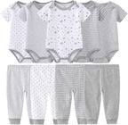 Kiddiezoom Unisex Baby Layette Essentials Giftset Clothing Set 19-Piece For Newborn Baby