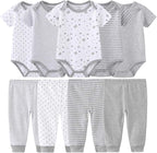 Kiddiezoom Unisex Baby Layette Essentials Giftset Clothing Set 19-Piece For Newborn Baby