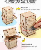 Poraxy 4 Set STEM Kits for Kids Ages 8-10 10-12, Toys for Ages 8-13, Music Box, Robot 3D Puzzle Educational Science Building Projects Crafts, Birthday Gifts for Boys Girls 7 8 9 10 11 12 13 Year Old