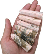 Amazing Gemstone Rhodochrosite Crystal Towers ~ Natural Healing Crystal Point Obelisk for Reiki Healing and Crystal Grid (2 to 3 INCH)