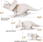 3D Dinosaurs Painting Kit with 12 Dinos for Kids Age 3-15, Arts and Crafts Kits Drawing Toys with Dinosaurs Set Creativity Gifts for Boys and Girls