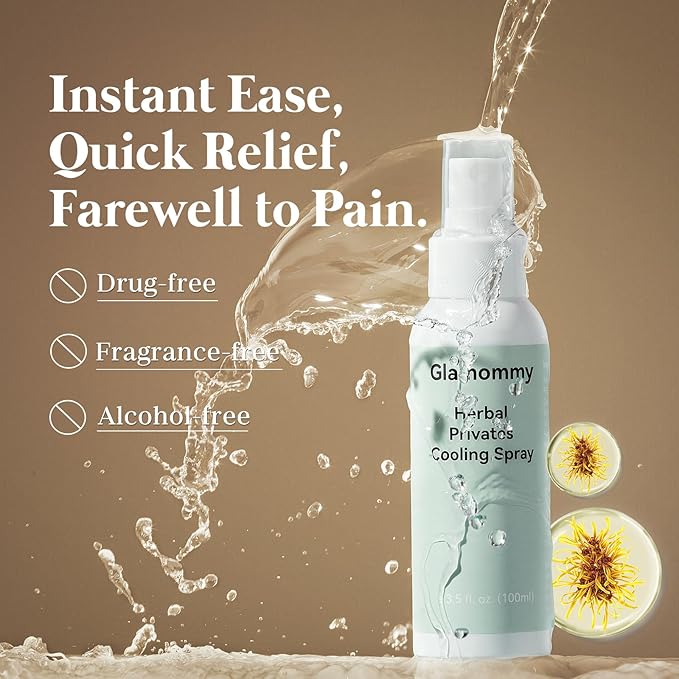 Postpartum Recovery Essentials Kit for Women, Labor & Delivery Postpartum Care, Peri Bottle, Cooling Spray, Disposable Postpartum Underwears, Postpartum Pads, Hot&Cold Packs, Soothing Liners