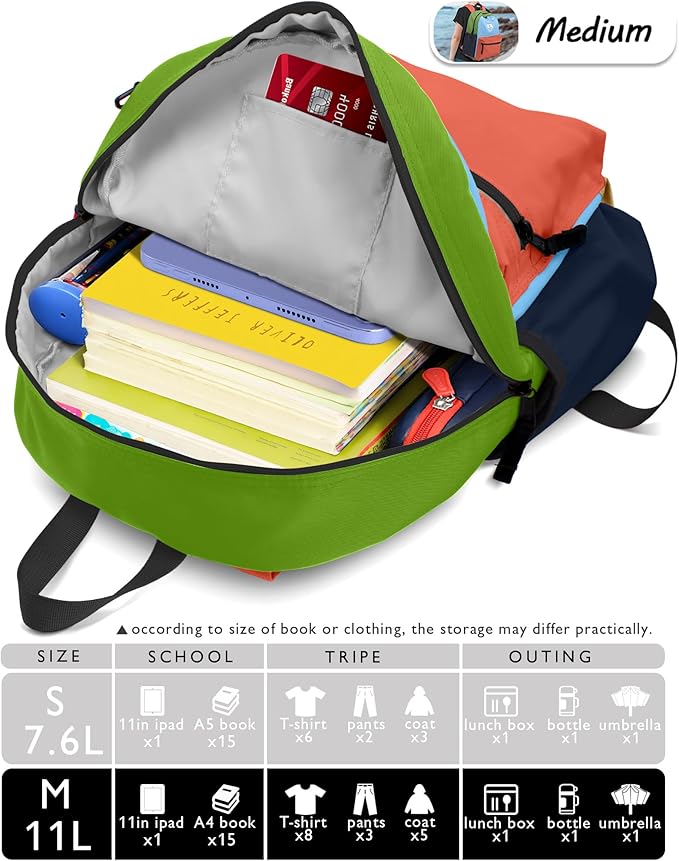 Toddler Backpack for Boys 2-5: Preschool Kindergarten Backpack - 13"" Daycare Backpack Fit A4 Folder, Medium