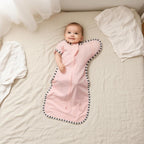 Baby Swaddle Blanket for Newborns and Infants,2-Piece Set Infant Pajamas,Bidirectional Zipper,Easy to Put On and Take Off