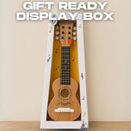 23" Acoustic Guitar, Kids 6 String Toy Guitar - Realistic Steel Strings - Beginner Practice First Musical Instrument for Children, Toddlers (Natural)