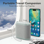 Portable White Noise Machine for Sleeping, Travel & Hotel - 52-Hour Lasting Mini Noise Machine with 21 Quality Non-looping Sounds, Headphone Jack, Memory, Timer for Adults (Green)