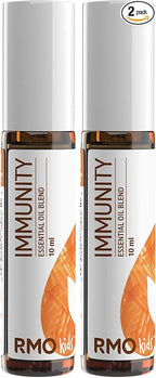 Rocky Mountain Oils Kids Line Immunity Essential Oil Roll On with Essential Oils - Kid Aromatherapy Oil - Booster for Kids - 10ml (Pack of 2)