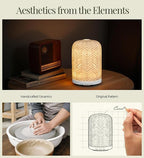 Aromatherapy Diffuser – Ultrasonic Essential Oil Diffuser, Health Night Light, Timer & Auto Shut-Off, BPA-Free, 120ml Diffusers for Home, Office, or Spa