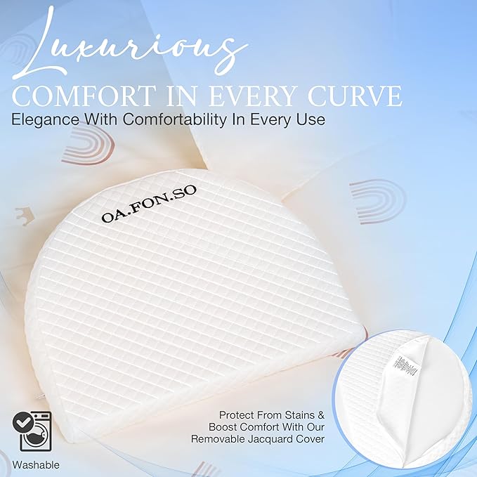 Pregnancy Wedged Incline, with Removeable Cover