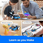 Makeblock mBot Robot Kit, Robotics for Kids Ages 8-12 Learn to Code with Scratch & Arduino, STEM Toys Science Kits for Kids Age 8-12 Boys and Girls Age 8+