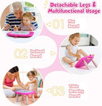 Smasiagon Toddler Girl Boy Toys,Magnetic Drawing Board for Toddlers 1-3,Early Learning Doodle Board Writing Painting Sketch Pad, Birthday Easter Valentines Day Gifts for Kids(Deep Pink)