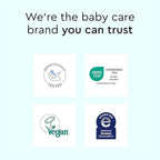 LILLYDOO Baby Wipes with 99% Water – Unscented, Hypoallergenic, Plant-Based, Strong & Plastic-Free, Compostable, 4 resealable Packs x 72 (288 Wipes Total)