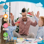 Fidget Toys Pistol, 3D Gravity Mini 1911 Fidget Pistol Toys,Fidget Sensory Toys,Stress Relief for Adults, Suitable for Relieving ADHD, Anxiety, Best Gift for Adults and Kids(Red/Yellow)