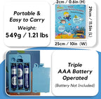 ZEENKIND Spanish & English Talking Learning Book for Kids 2 3 4 5 6 Years Old, 420 Words Toddler Educational Toys to Learn Spanish Interactive Audio Sound Books Bilingual Musical Toy Juegos para Niños