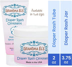 Grandma El’s Diaper Rash Ointment – Gentle Protection & Relief for Baby’s Delicate Skin – Pediatrician-Approved Moisturizing Barrier – Safe for Cloth & Disposable Diapers – 3.75 oz Jar