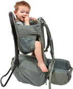 Thule Sapling Child Carrier Backpack - Machine Washable Seat - Self-Standing Frame - Adjustable padded straps for parents - Ergonomic seat with under-leg support for child - UPF 50 Sunshade